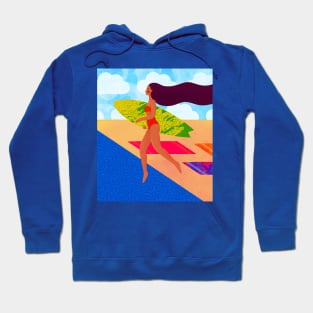 Surf and sand summer vibes, version #1 Hoodie